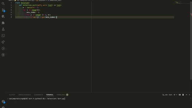 03. Selection Sort - Python | Sanjampreet Singh | Code Sanjam | Coding Video | Sort смотреть онлайн