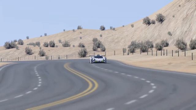 Assetto Corsa - Porsche 911 GT1-98 - Black Cat County Long 3:22.999 - TV Camera смотреть онлайн