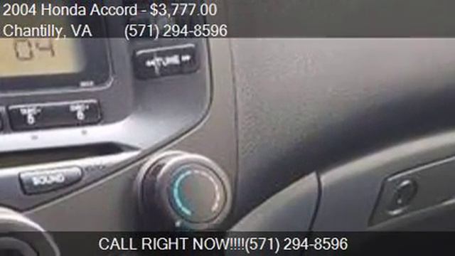 2004 Honda Accord LX 4dr Sedan for sale in Chantilly, VA 201 смотреть онлайн