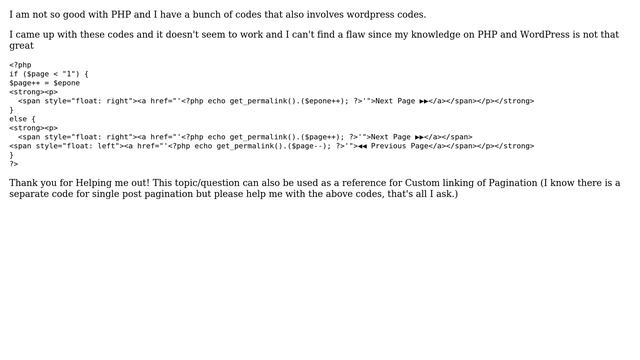Wordpress: Need help with Code Correction php+wordpress смотреть онлайн