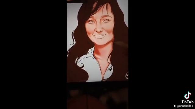 Арт-портрет, или арт-логотип. Процесс рисования в Procreate. смотреть онлайн