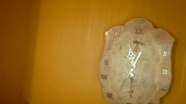 Часы, сделанные в стиле декупаж смотреть онлайн