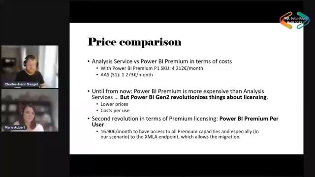 Power BI Premium, la mort de Azure Analysis Services - Charles Henri Sauget & Marie Aubert смотреть онлайн