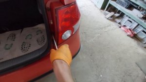 Задние ФОНАРИ в Hyundai GETZ