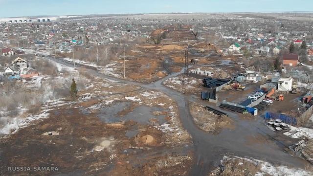 Магистраль Центральная / от Ракиты до реки Орловка / город Самара / Russia смотреть онлайн