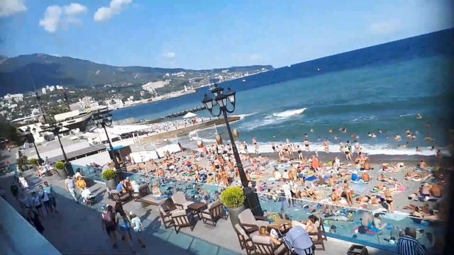 ялта приморский пляж конец лета 20г смотреть онлайн