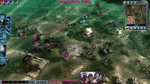 Twitch Live Stream #108 Unofficial Patch Big Bang Mod 1v4 GDI vs T-59, R-17 Steamroller Brutal Ai смотреть онлайн