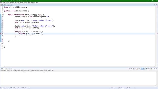 Java Tutorial #12: Loops (Basic - Intermediate) (Nested Loops) смотреть онлайн