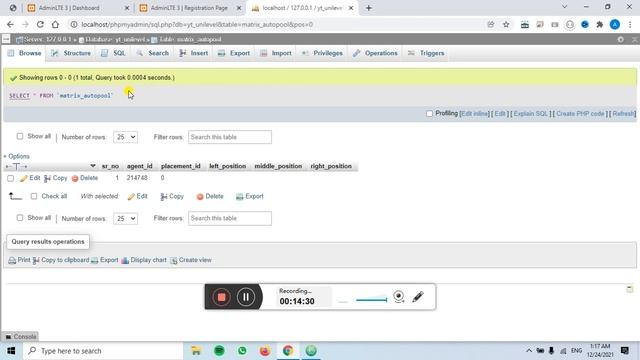Matrix Autopool Setup || Unilevel MLM plan in PHP || Part 11 смотреть онлайн