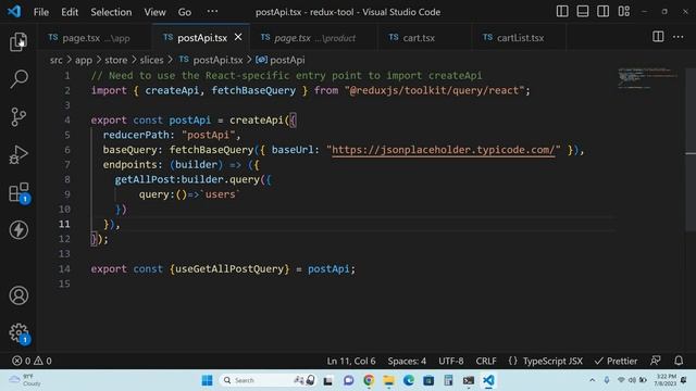 RTK Query of Redux Toolkit | React Redux Data Fetching Tool with Next JS 13 смотреть онлайн