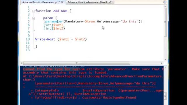 Advanced Function Parameters in Powershell смотреть онлайн