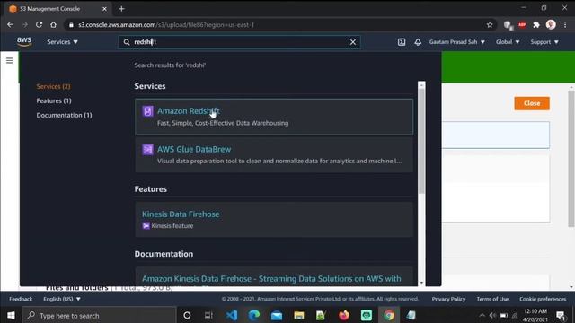 Creating Database using S3/Redshift смотреть онлайн