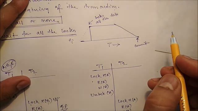 [DB75] Conservative Two phase locking protocol смотреть онлайн
