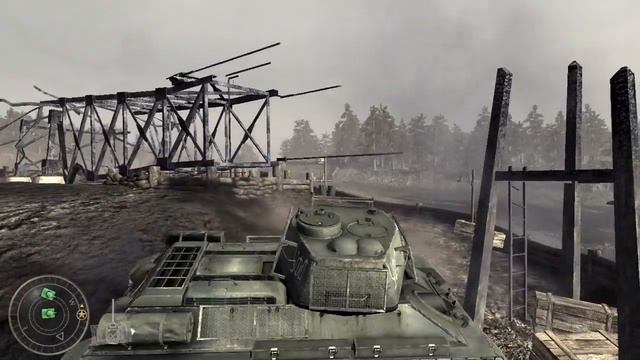 Call of Duty: World at War- Mission 8: Blood and Iron T34 vs tiger смотреть онлайн