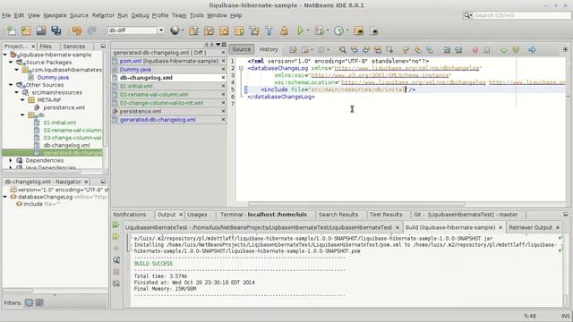 Liquibase Hibernate Maven Tutorial - Eng смотреть онлайн