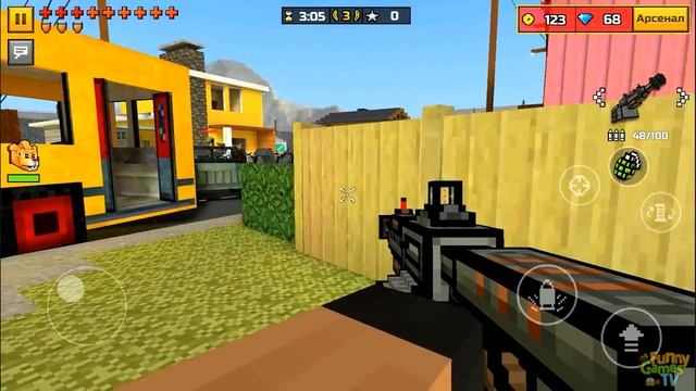 Видео #4 про ПИКСЕЛЬНЫЙ БЕСПРЕДЕЛ Майнкрафт героев игра как про монстров смотреть онлайн