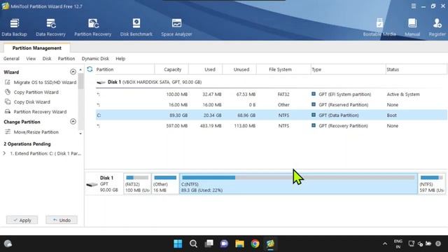 How to move unallocated space to C drive in windows 11 | Windows 10 | MiniTool Partition Wizard Fre смотреть онлайн