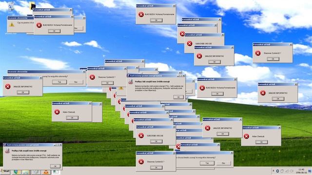 Windows XP ERROR gra "POPCORN" смотреть онлайн