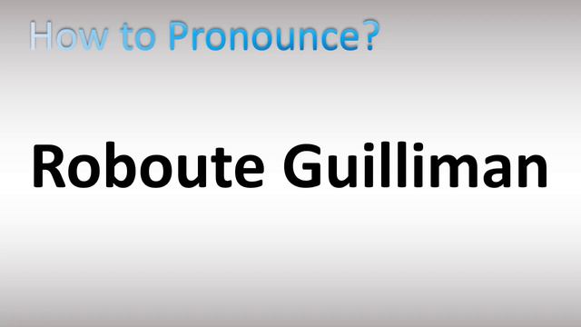 How to Pronounce Roboute Guilliman смотреть онлайн