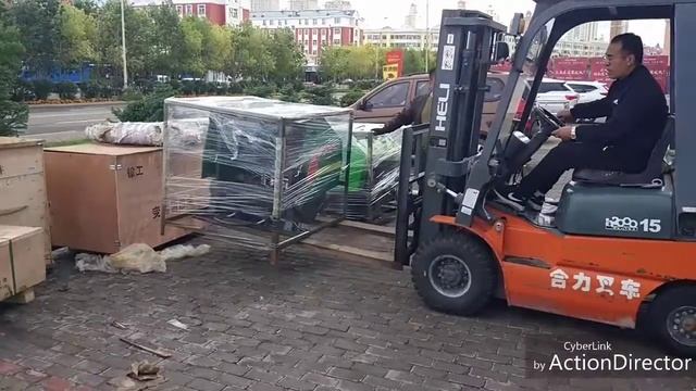 Мини пресс-подборщик. Доставка из Китая и таможенное оформление смотреть онлайн