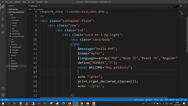 PHP Ders 118 Yararlı Komutlar 5 смотреть онлайн