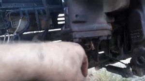 VOLVO FH12. Замена сальника рулевого вала ГУР.