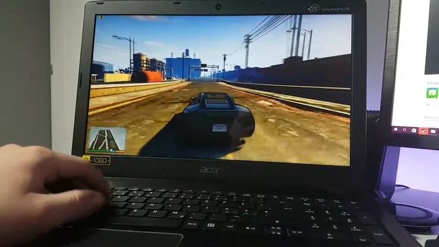 GTA 5, Acer E15 575G, I5 6200u, GTX 950M, 16GB DDR4