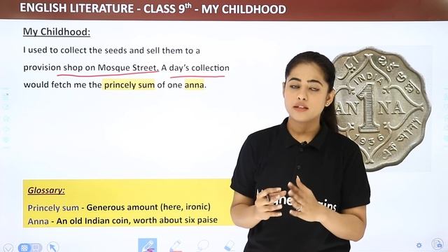 Class 9 English Chapter 6 Explanation | My Childhood Class 9 English Beehive (Part 1) смотреть онлайн
