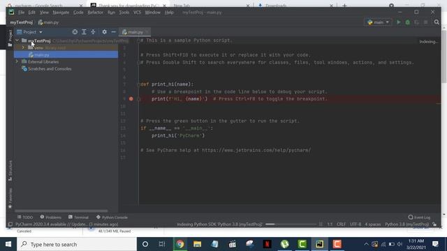 Python Tutorial for Beginners in Urdu | Hindi (2021) | Download & Install Pycharm смотреть онлайн
