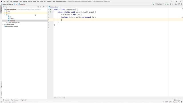 Java for Beginners - Module 6 Classes and objects - Instanceof смотреть онлайн
