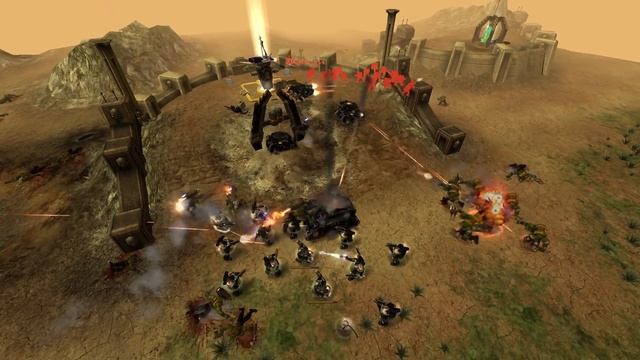 Warhammer Dawn of war Soulstorm. Гайд на Космодесант.(Part1) смотреть онлайн