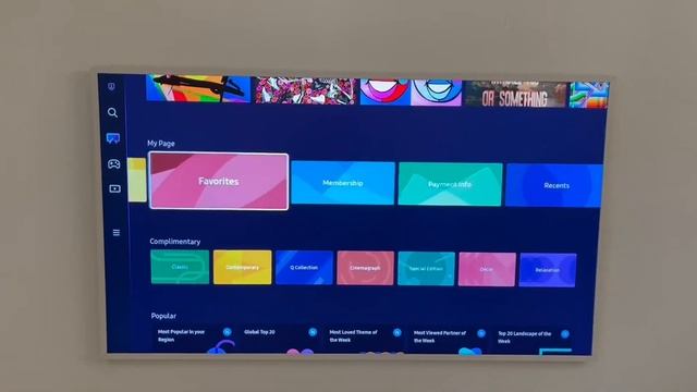 SAMSUNG 65 inch The Frame Customizable Bezel Modern White Review смотреть онлайн