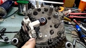 Mercedes-Benz w202 ремонт генератора