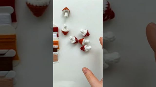 Вязаные грибочки для кукол смотреть онлайн