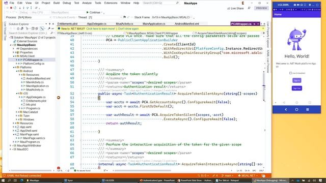 Authenticate Users and Call Protected APIs In Your MAUI App | .NET Conf: Focus on MAUI смотреть онлайн
