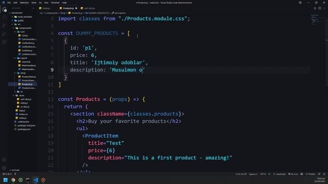 Redux 5-dars Toolkit amaliyot смотреть онлайн