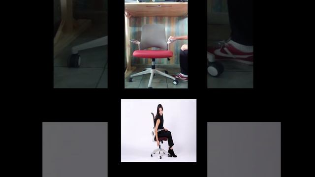 Silla Operativa Dolphin con Brazos Abatibles gris o negra смотреть онлайн