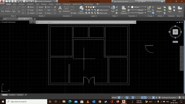 AUTOCAD HINDI Module 1 Lecture 22 AutoCAD Floor Plan - DOORS MAKING - Infrastructure Solutions смотреть онлайн