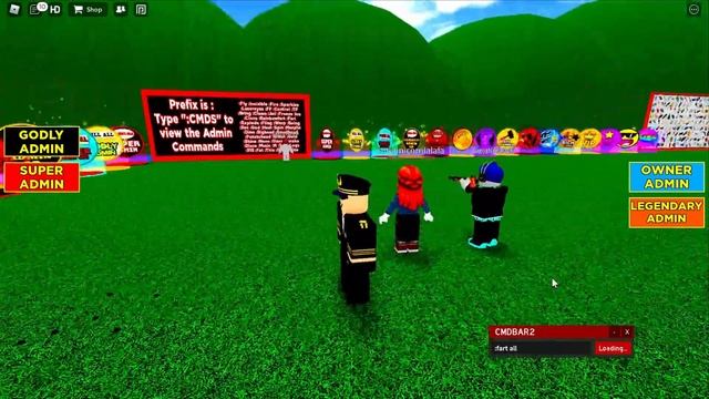 Roblox - Free Admin " :fart all " смотреть онлайн