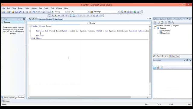 How to Make Counter Program in VB NET||VB.NET Tutorial смотреть онлайн