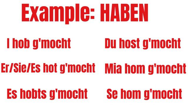 The most important PAST TENSE in Austrian German: How to understand Austrians (#13) смотреть онлайн