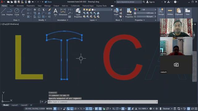 #25| AutoCAD| 2D Commands: HATCH/Gradient, Break, Txtexp, Arctext, Torient, ID, List, Import, Expor смотреть онлайн