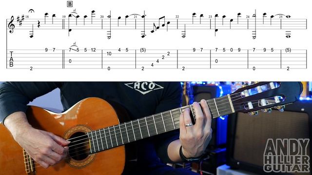 Attack On Titan Call of Silence Guitar Tutorial Lesson смотреть онлайн
