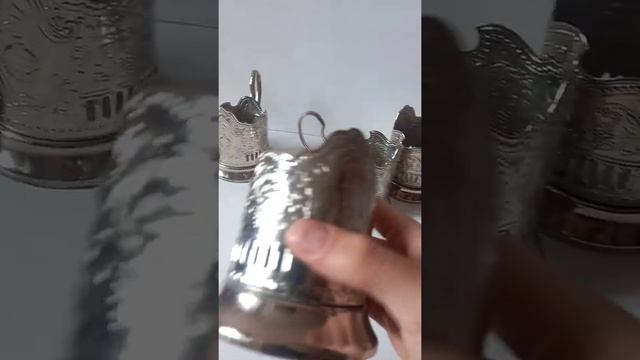 Мельхиоровые подстаканники МНЦ Космос времён СССР Лот 6 шт (Купить на Авито - ссылка в закрепленных смотреть онлайн
