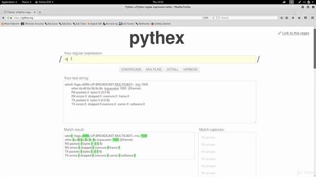 Python Регулярные выражения смотреть онлайн