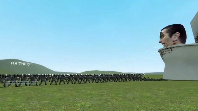 SKIBIDI TOILET G- MAN VS 1000 SOLDIER смотреть онлайн