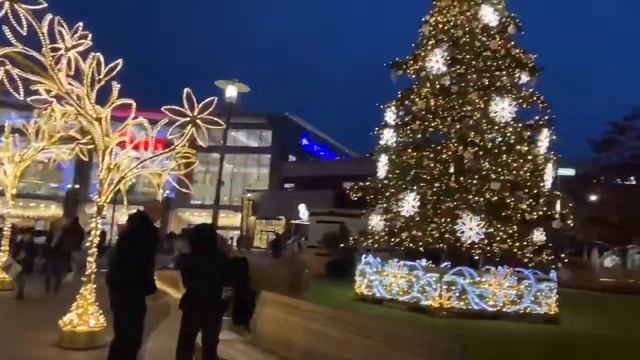 Большой торговый центр в Варшаве Аркадия 26 ноября 2021 чёрная пятница смотреть онлайн