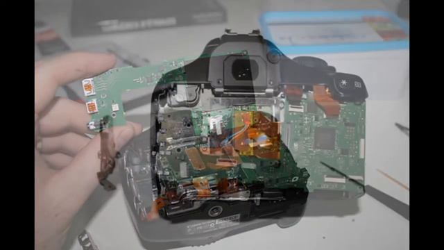 Разборка, ремонт фотоаппарата ( disassembly ) Canon EOS 1100D смотреть онлайн