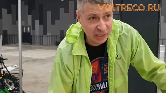 Электровелосипед складной Elbike Hummer 2021 Велопарк Voltreco.ru видео обзор Voltreco.ru