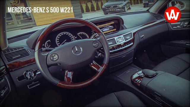 2006 Mercedes-Benz S 500 W221 S-class with a V8 engine смотреть онлайн